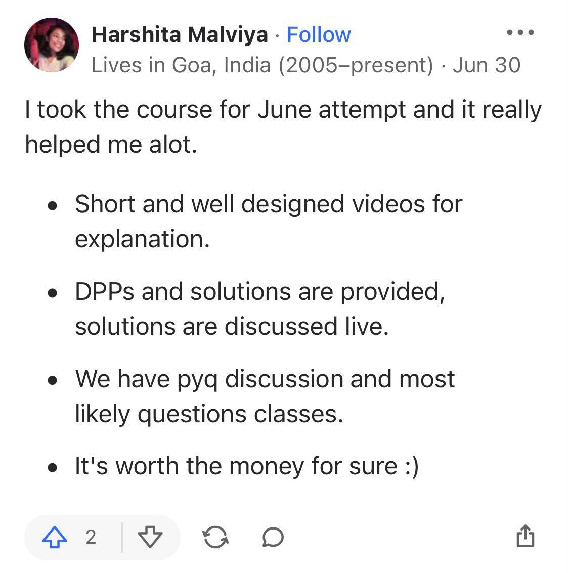 review