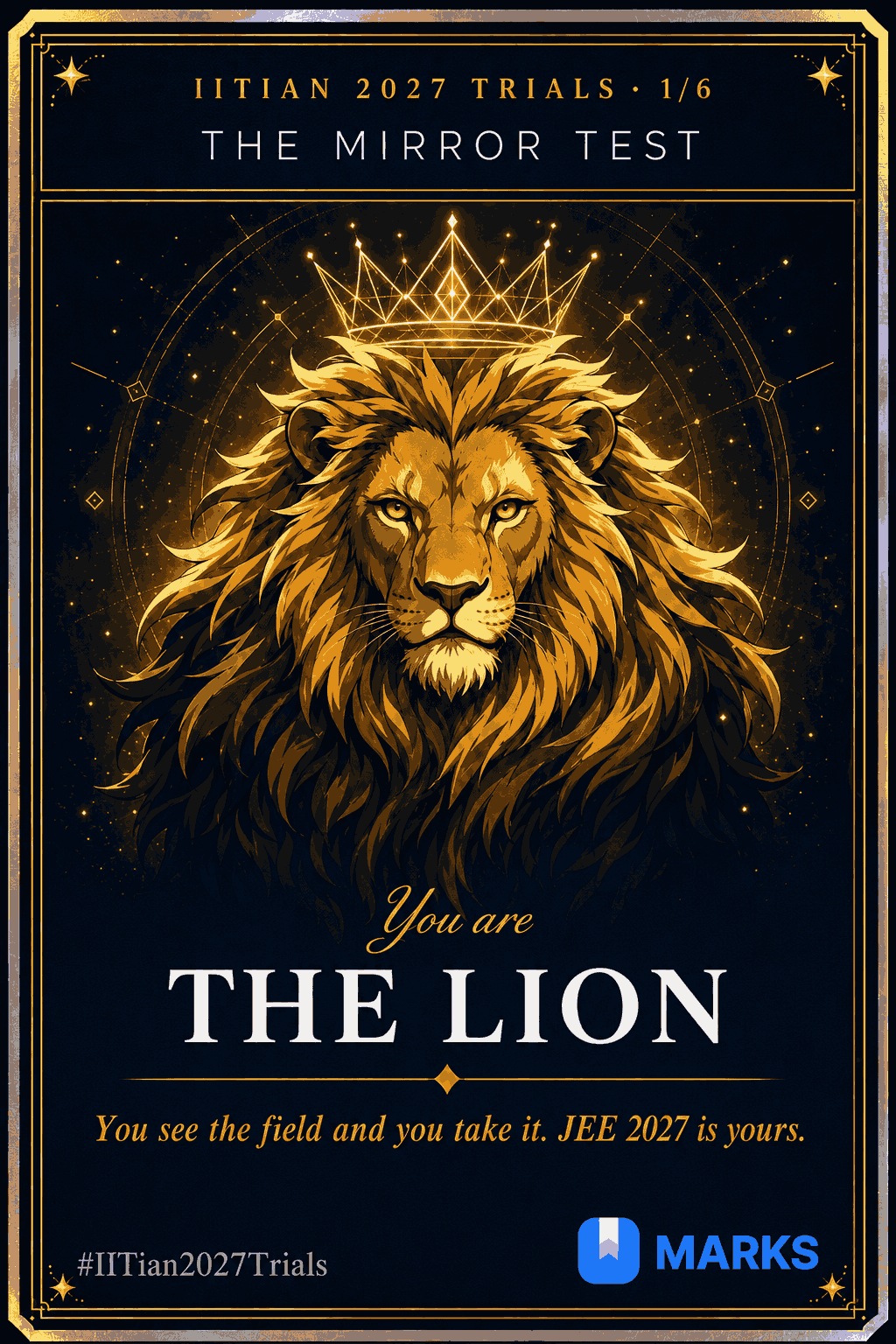 THE LION card