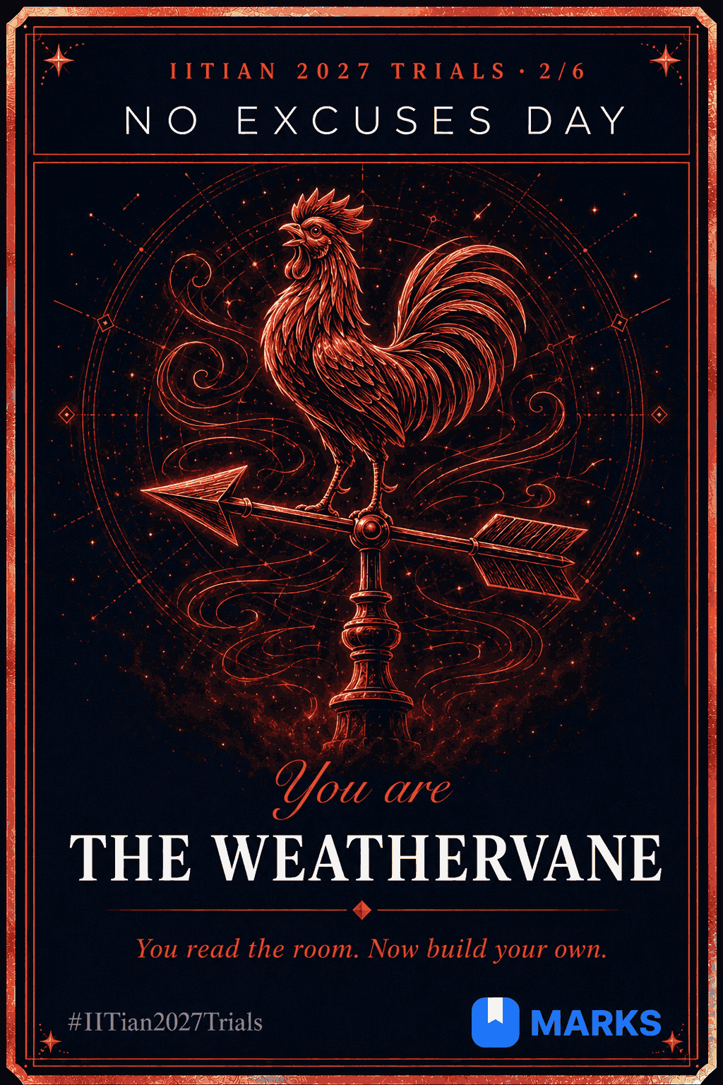 THE WEATHERVANE card