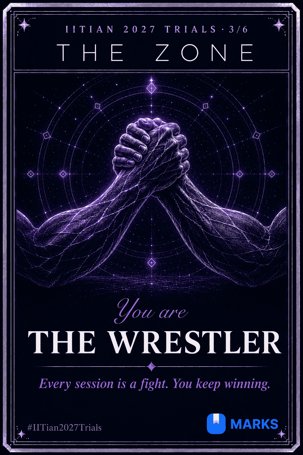 THE WRESTLER card